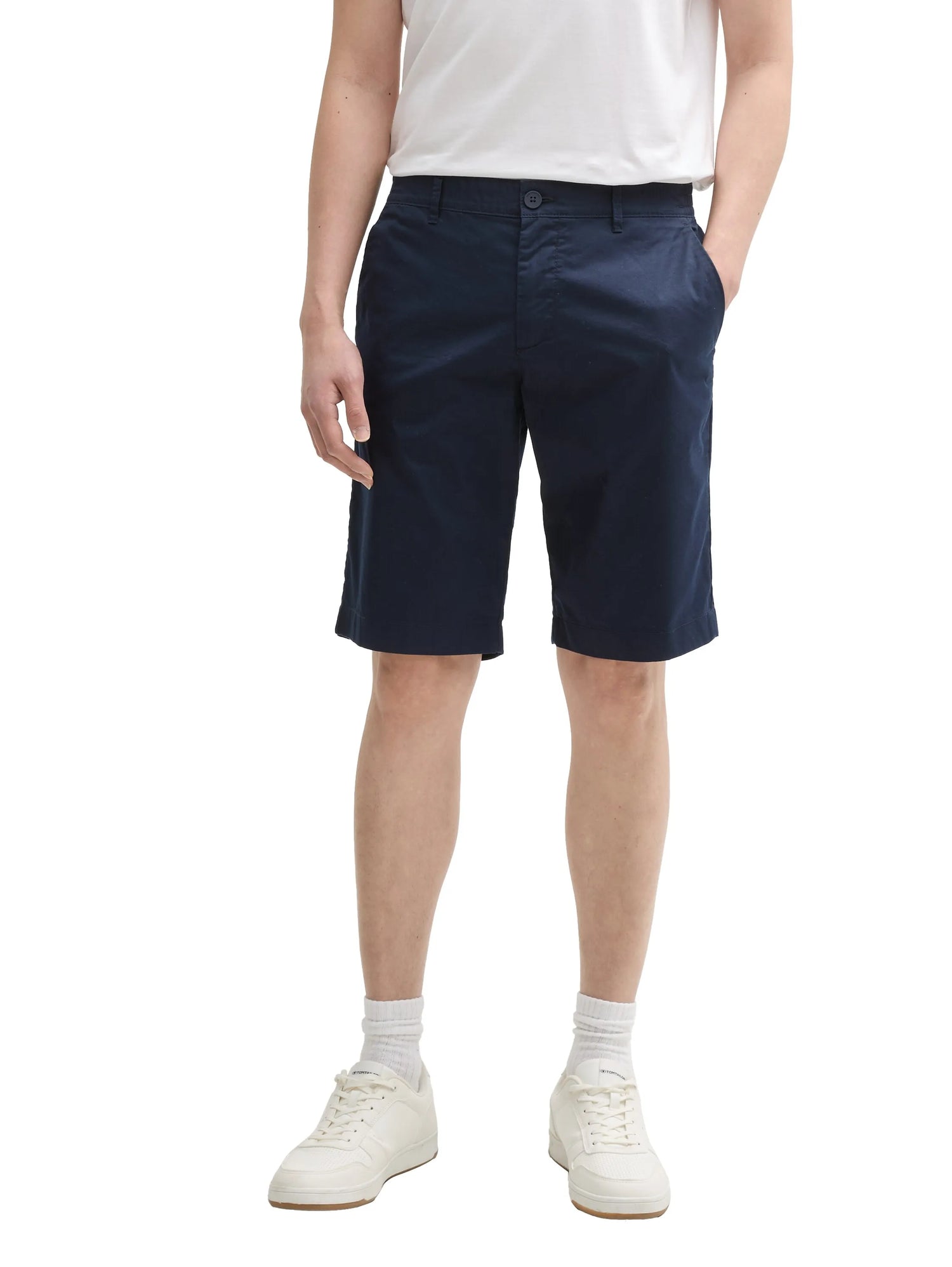 Tom Tailor Sky Captain Blue Men Regular Fit Ultra Light Shorts SKU: 1044721_10668 Image 01