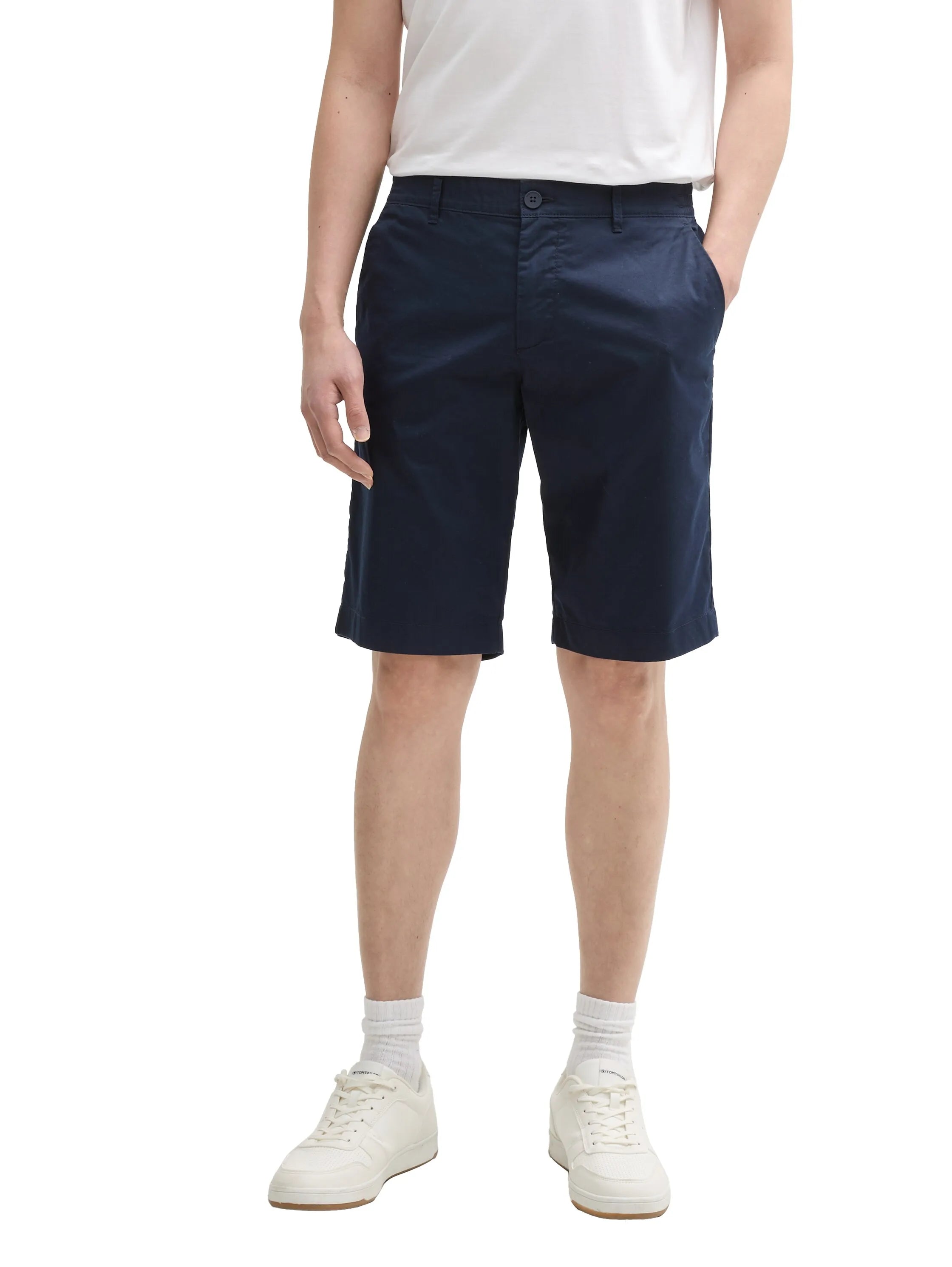 Tom Tailor Sky Captain Blue Men Regular Fit Ultra Light Shorts SKU: 1044721_10668 Image 01