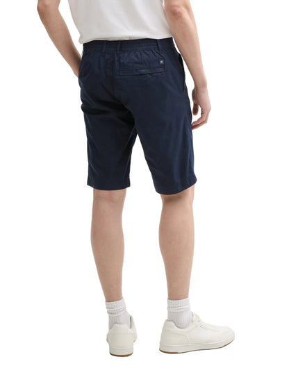 Tom Tailor Sky Captain Blue Men Regular Fit Ultra Light Shorts SKU: 1044721_10668 Image 02