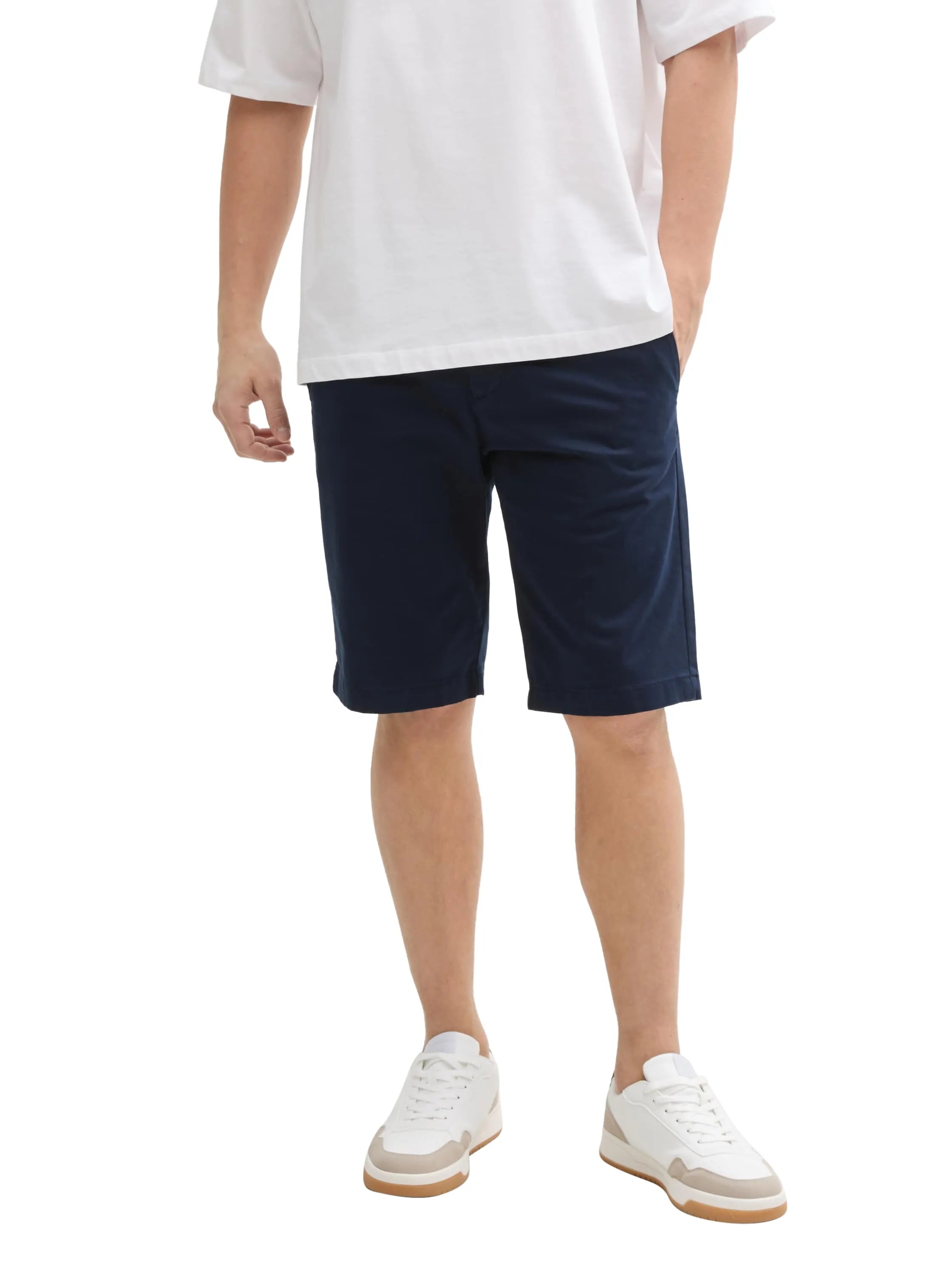Denim Tom Tailor Sky Captain Blue Men Regular Fit Chino Shorts SKU: 1044833_10668 Image 01