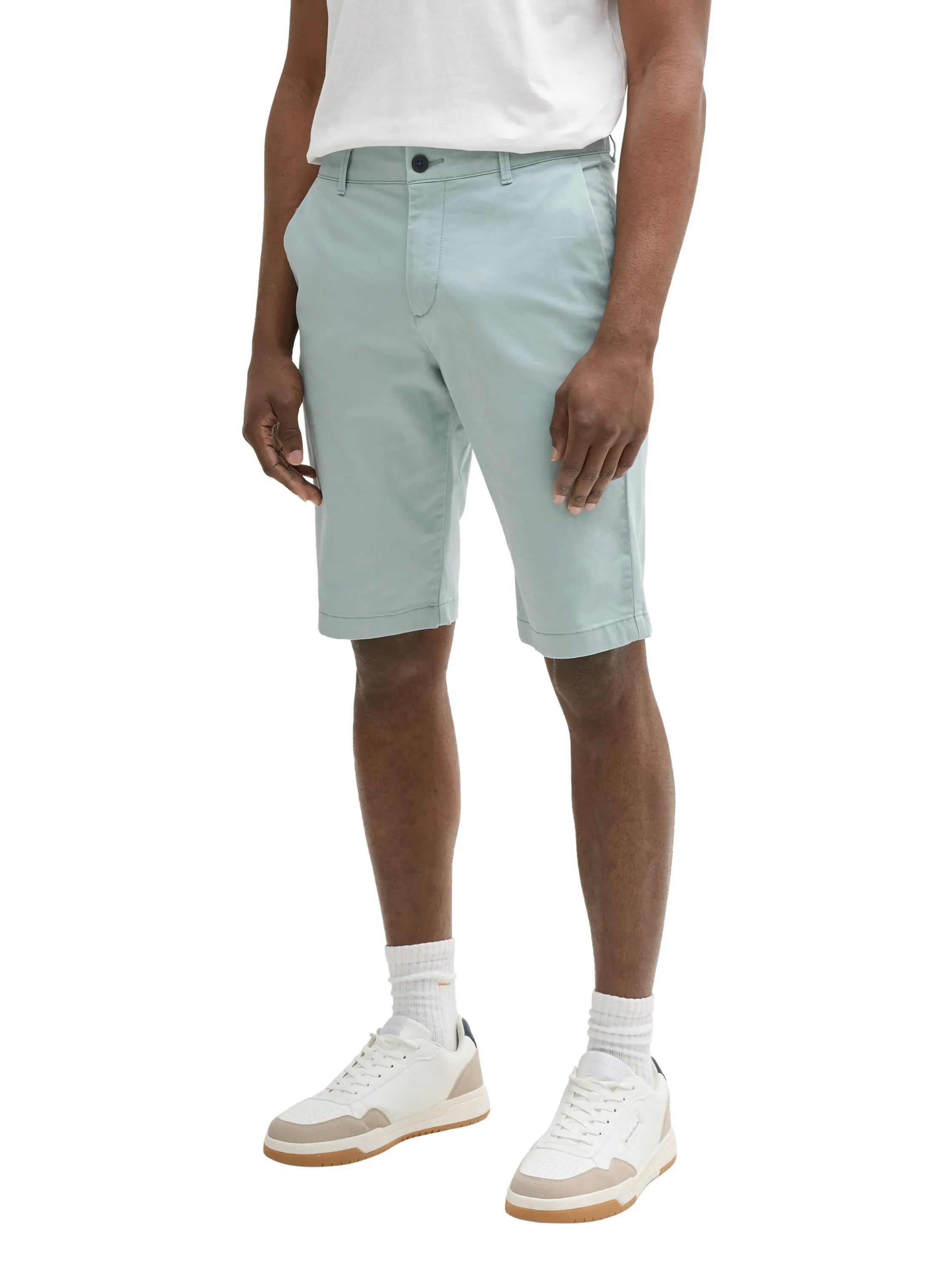 Denim Tom Tailor Light Ice Blue Men Regular Fit Chino Shorts SKU: 1044833_28129 Image 01