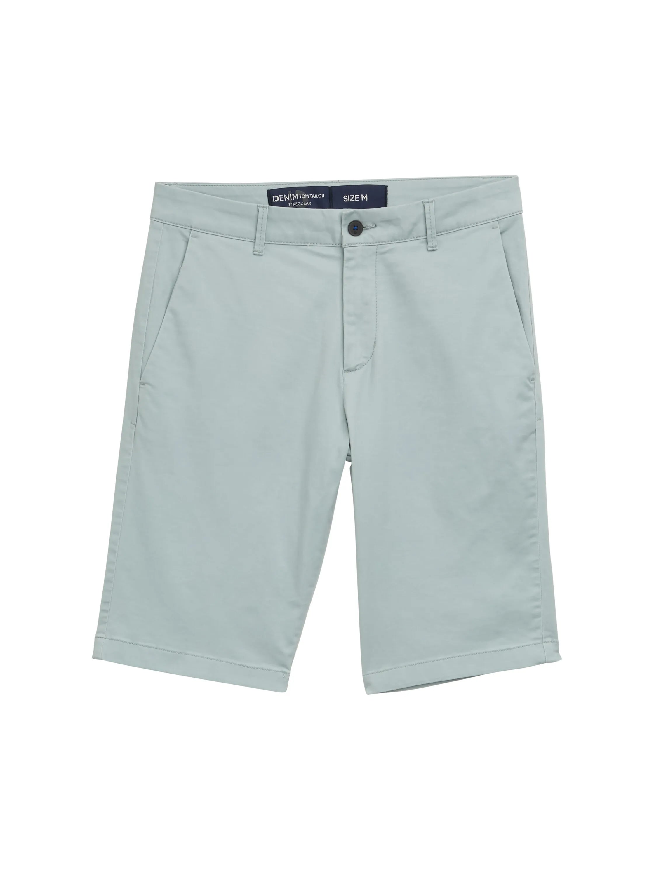 Denim Tom Tailor Light Ice Blue Men Regular Fit Chino Shorts SKU: 1044833_28129 Image 06