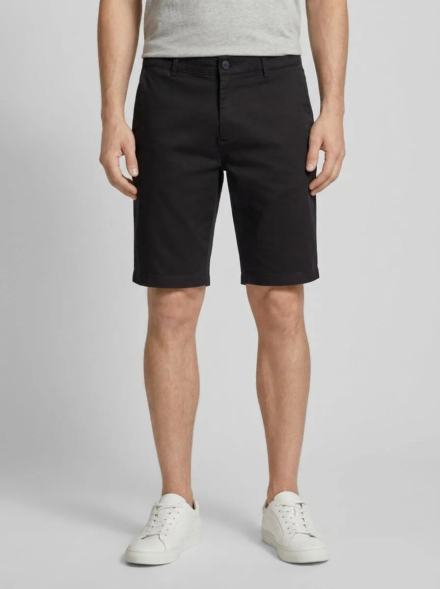 Denim Tom Tailor Black Men Regular Fit Chino Shorts SKU: 1044833_29999 Image 00