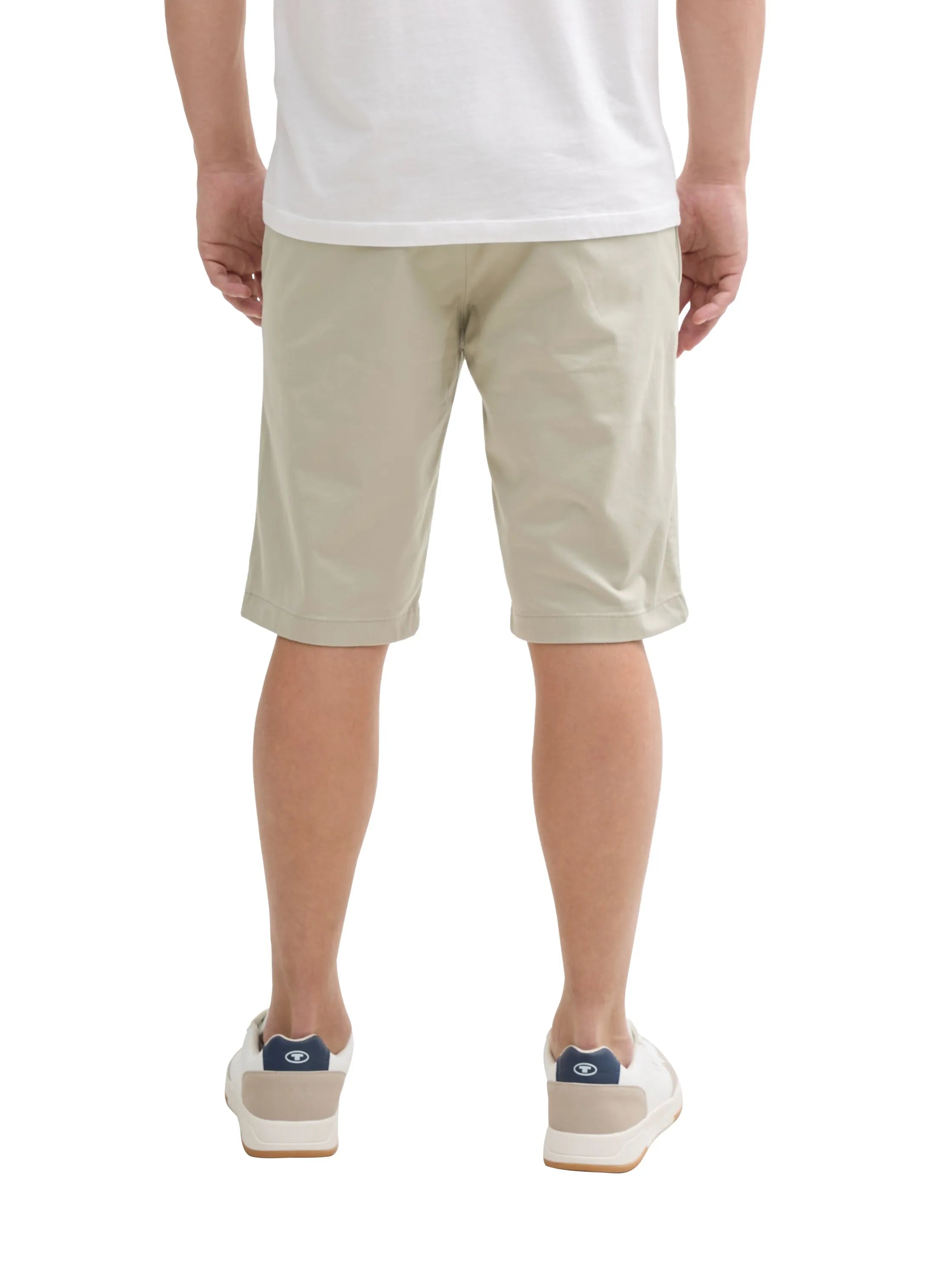 Denim Tom Tailor Beige Abbey Stone Men Regular Fit Chino Shorts SKU: 1044833_35723 Image 02