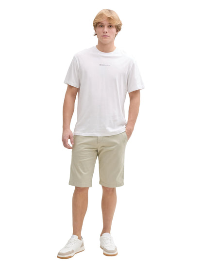 Denim Tom Tailor Beige Abbey Stone Men Regular Fit Chino Shorts SKU: 1044833_35723 Image 04
