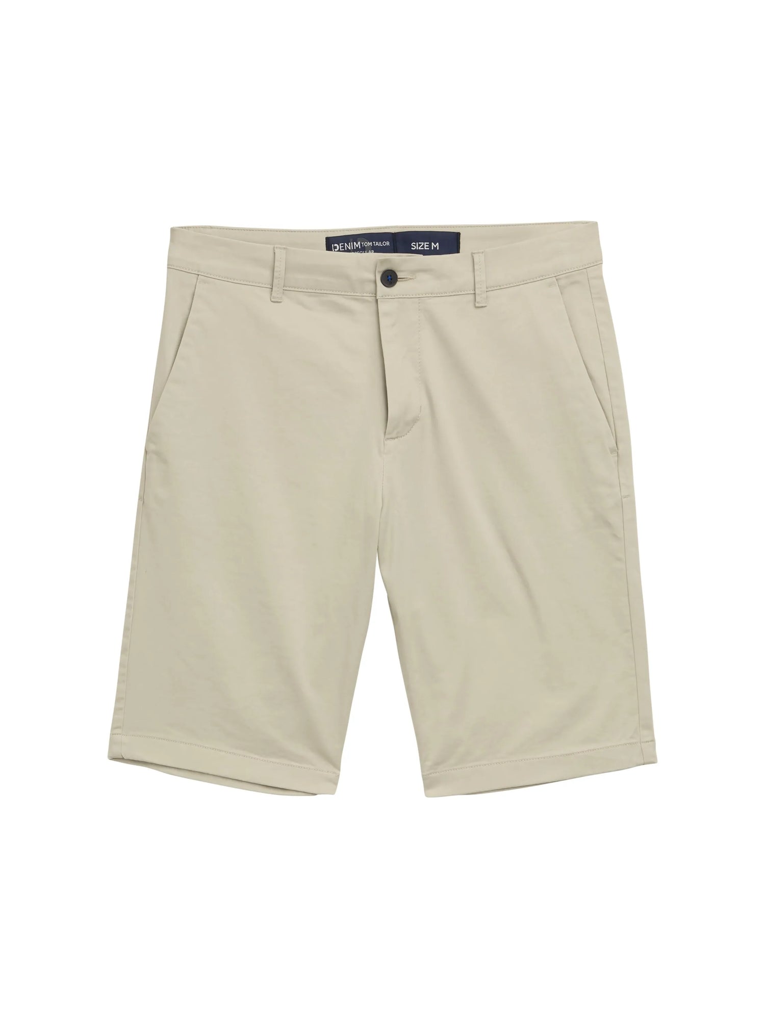 Denim Tom Tailor Beige Abbey Stone Men Regular Fit Chino Shorts SKU: 1044833_35723 Image 06
