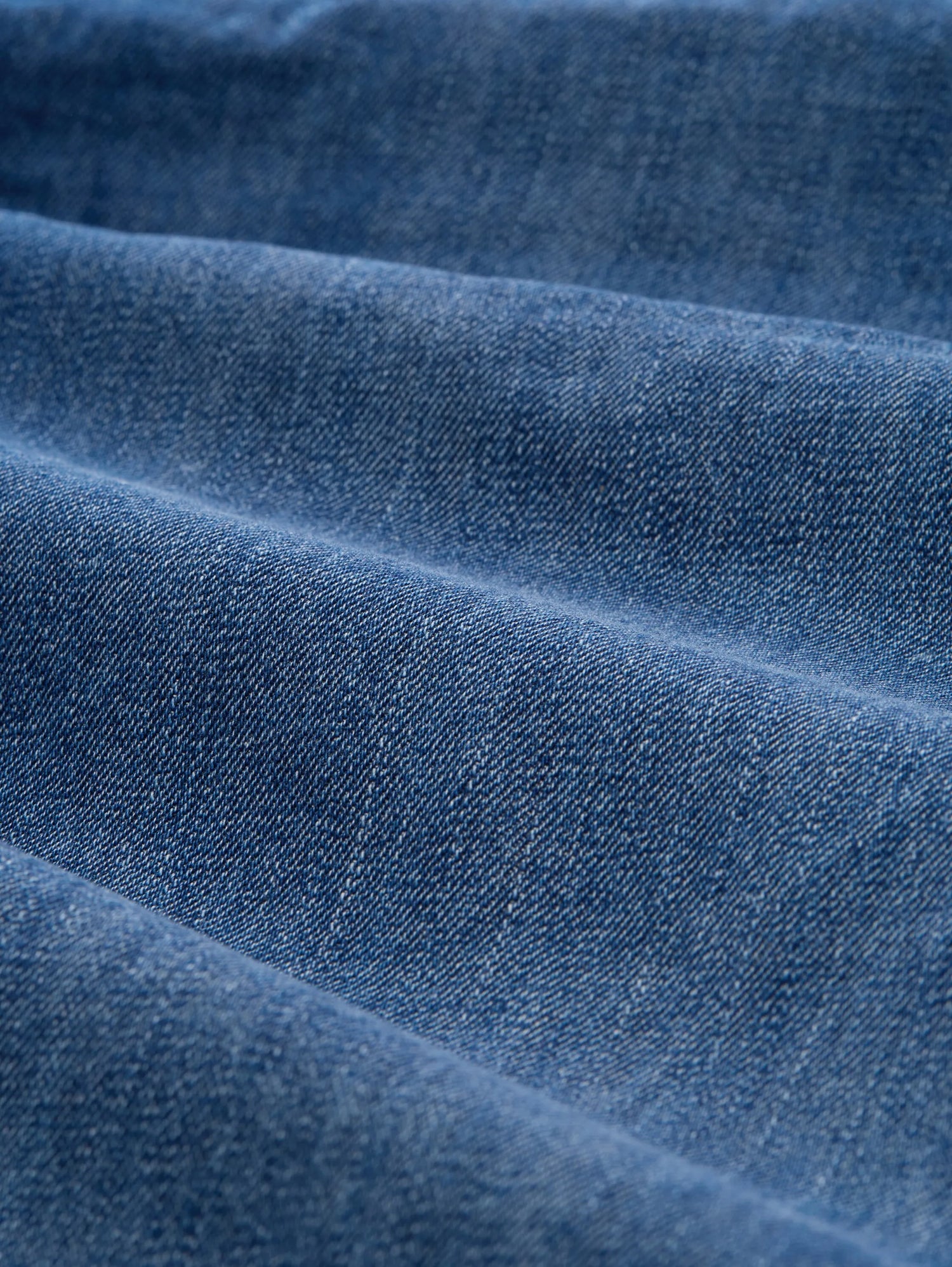 Tom Tailor Used Dark Stone Blue Denim Men Ttmarvin Straight Ultralight Jeans Shorts SKU: 1044978_32191 Image 05