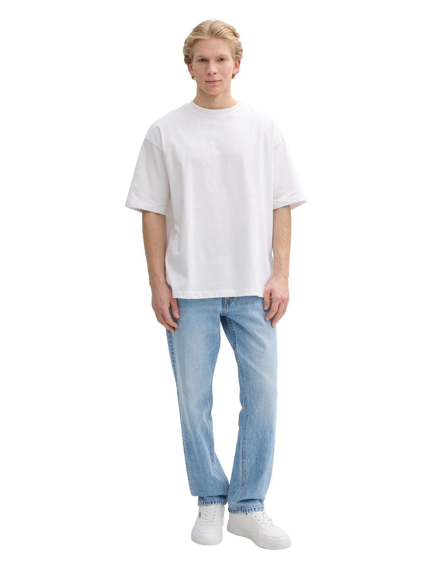 Tom Tailor Used Light Stone Blue Denim Men Ttwaylen Relaxed Jeans SKU: 1044988_10118 Image 04
