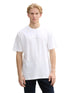 Tom Tailor White Men Relaxed Fit Cotton T-Shirt SKU: 1045021_20000 Image 03