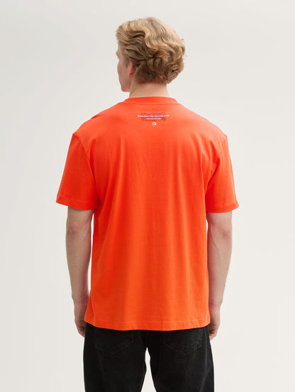 Tom Tailor_Relaxed Fit T-Shirt with Back Print_1045025_21559_03