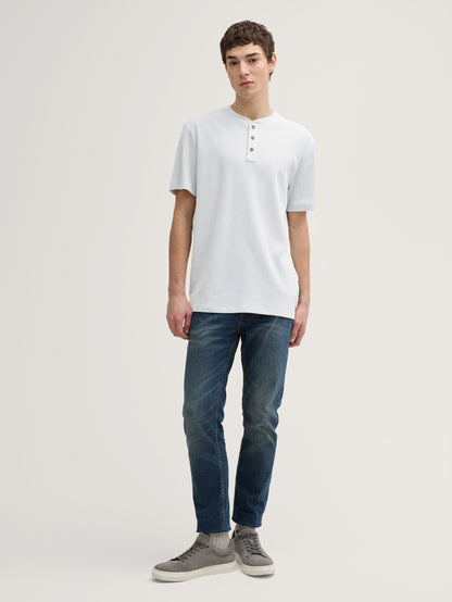 Tom Tailor_Henley T-Shirt with Waffle Texture_1045051_15277_02