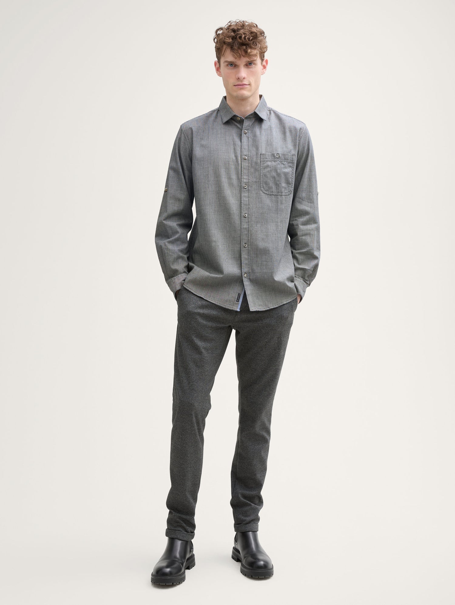 Tom Tailor_Regular Fit Shirt with Adjustable Sleeve Length_1045091_37298_02