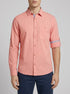 Tom Tailor Coral Straight Structure Men Regular Fit Shirt with Adjustable Sleeve Length SKU: 1045091_37300 Image 00