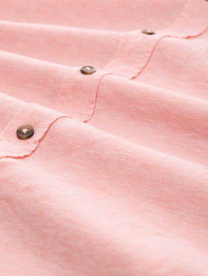 Tom Tailor_Regular Fit Short Sleeve Shirt with Linen Content_1045098_37201_05