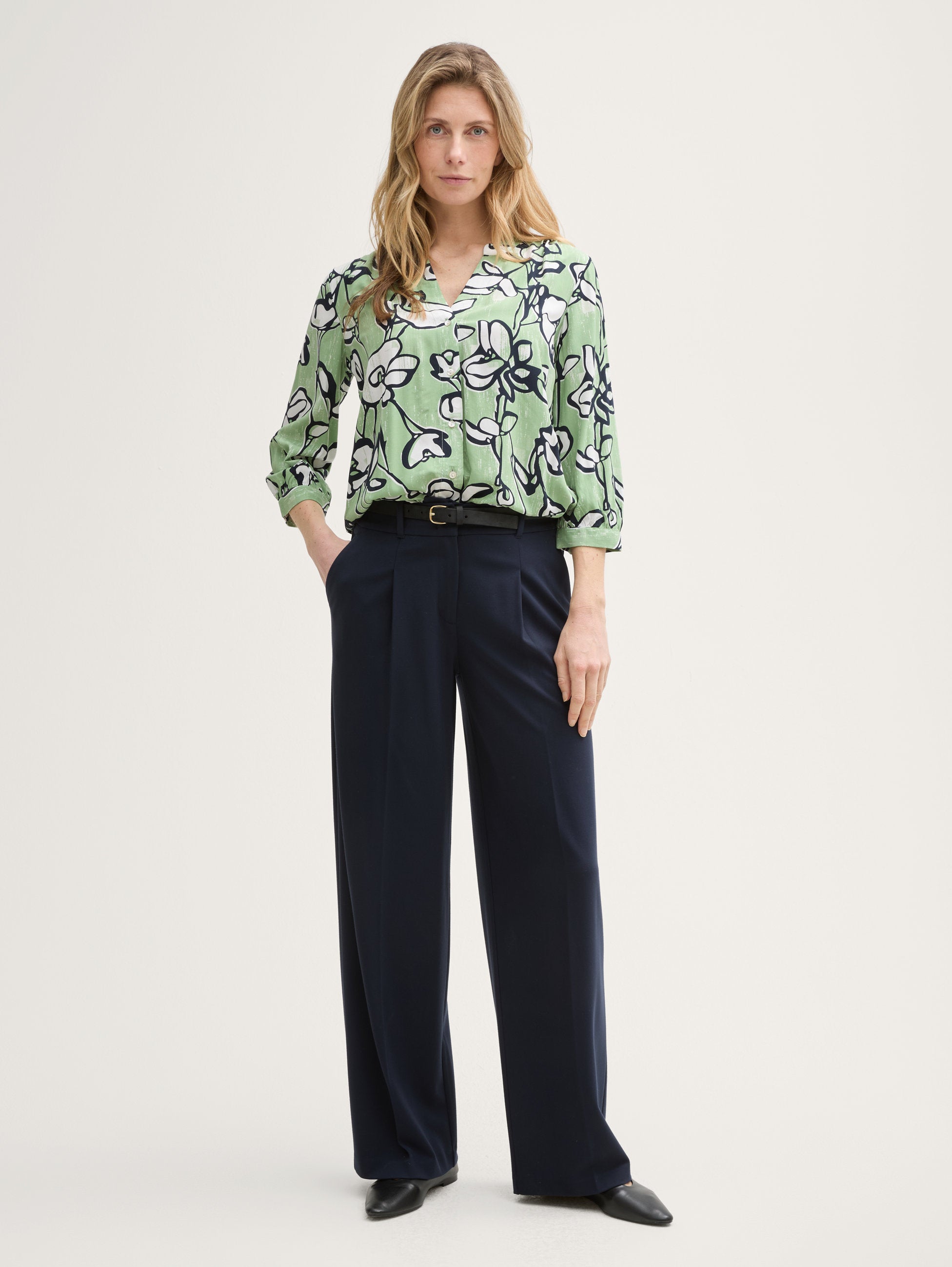 Tom Tailor_Blouse with Pattern_1045237_37120_02