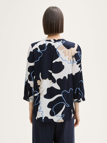 Tom Tailor_Blouse with Pattern_1045237_37124_03