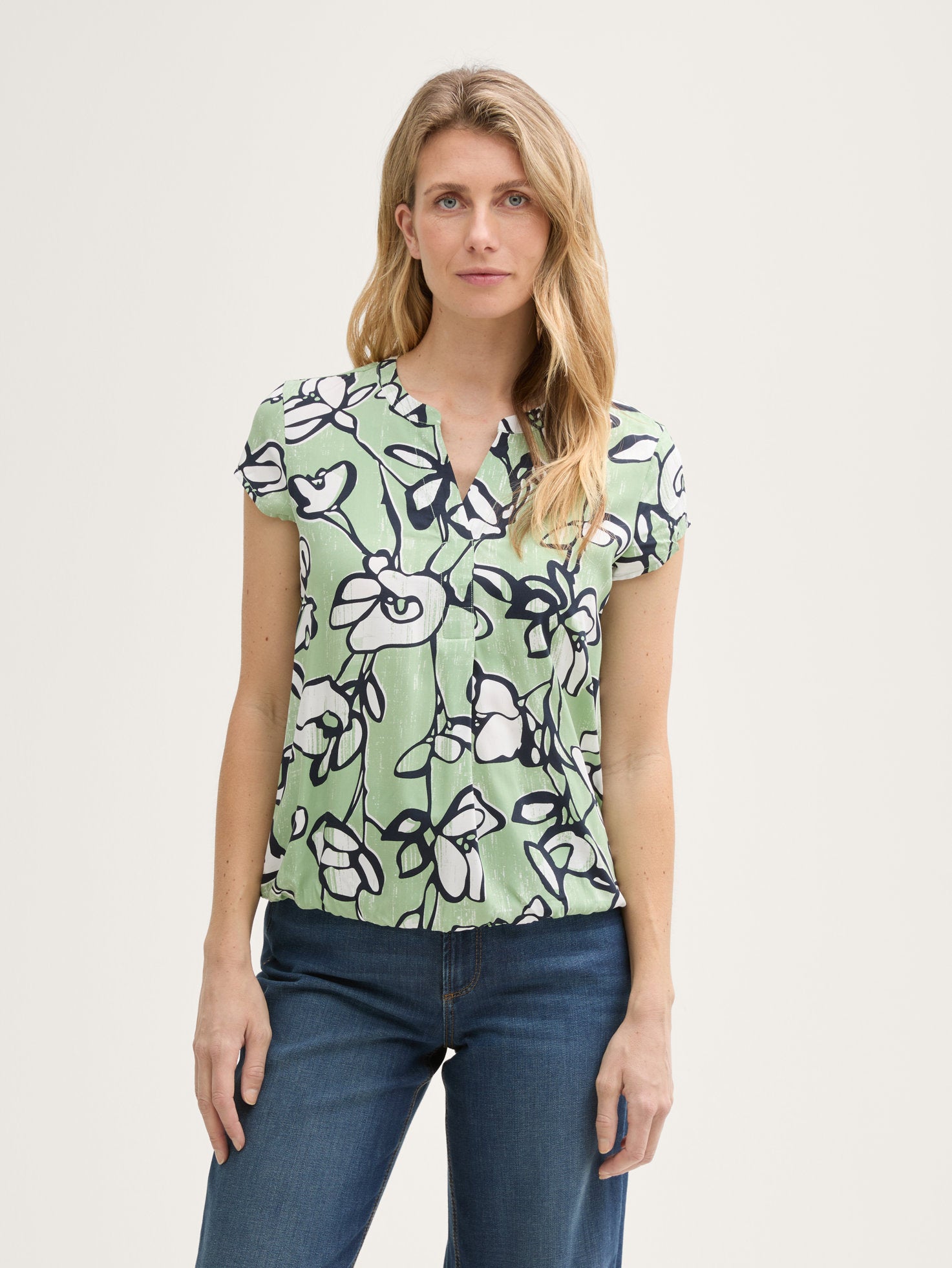 Tom Tailor_Blouse with Pattern_1045238_37120_01