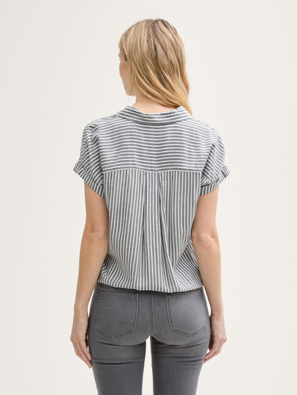 Tom Tailor_Loose Fit Blouse with Striped Pattern_1045239_35912_03