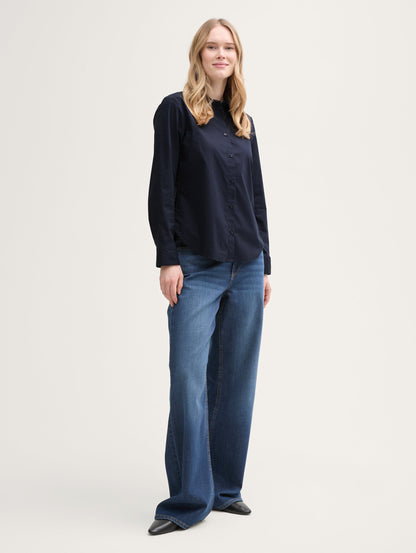 Tom Tailor_Poplin Shirt Blouse_1045243_10668_02