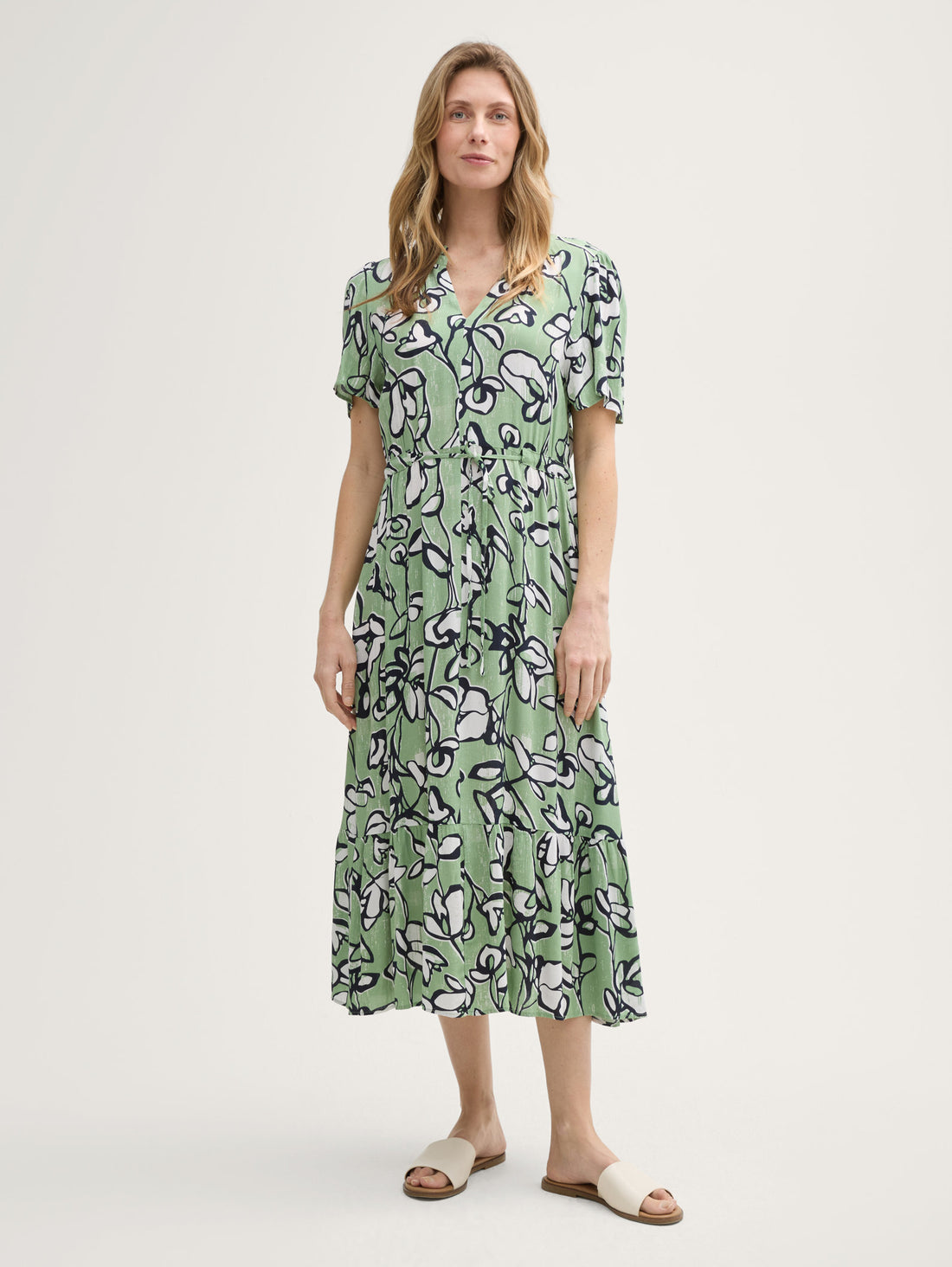 Tom Tailor_Maxi Dress with Pattern_1045310_37120_01