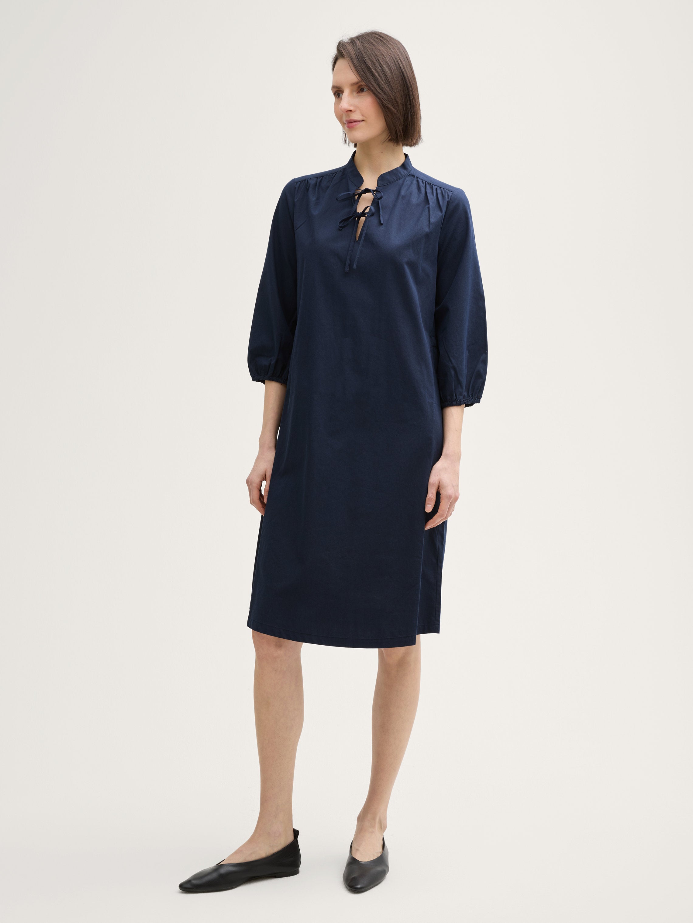 Tom Tailor_Dress with Lace-Up Details_1045313_10668_02