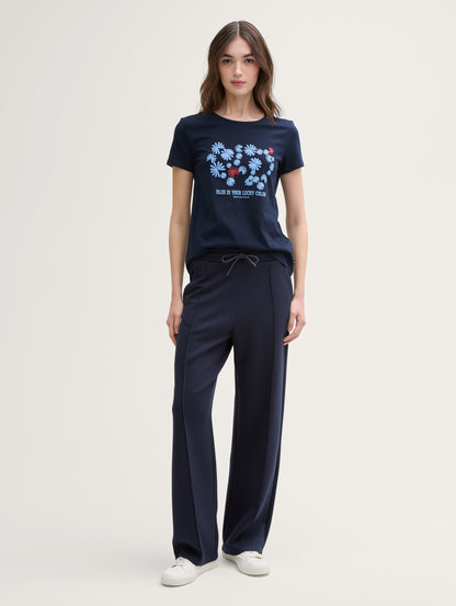Tom Tailor_Basic T-Shirt with Print_1045417_10668_02