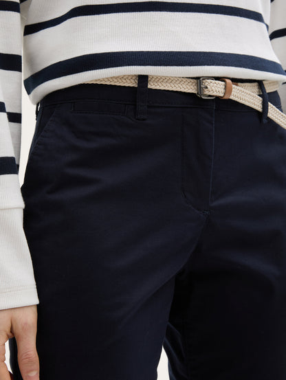 Tom Tailor_Slim Chino Trousers with Belt_1045433_10668_03