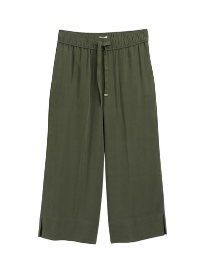 Tom Tailor Deep Forest Green Women High Waist Culotte Trousers SKU: 1045438_10920 Image 06