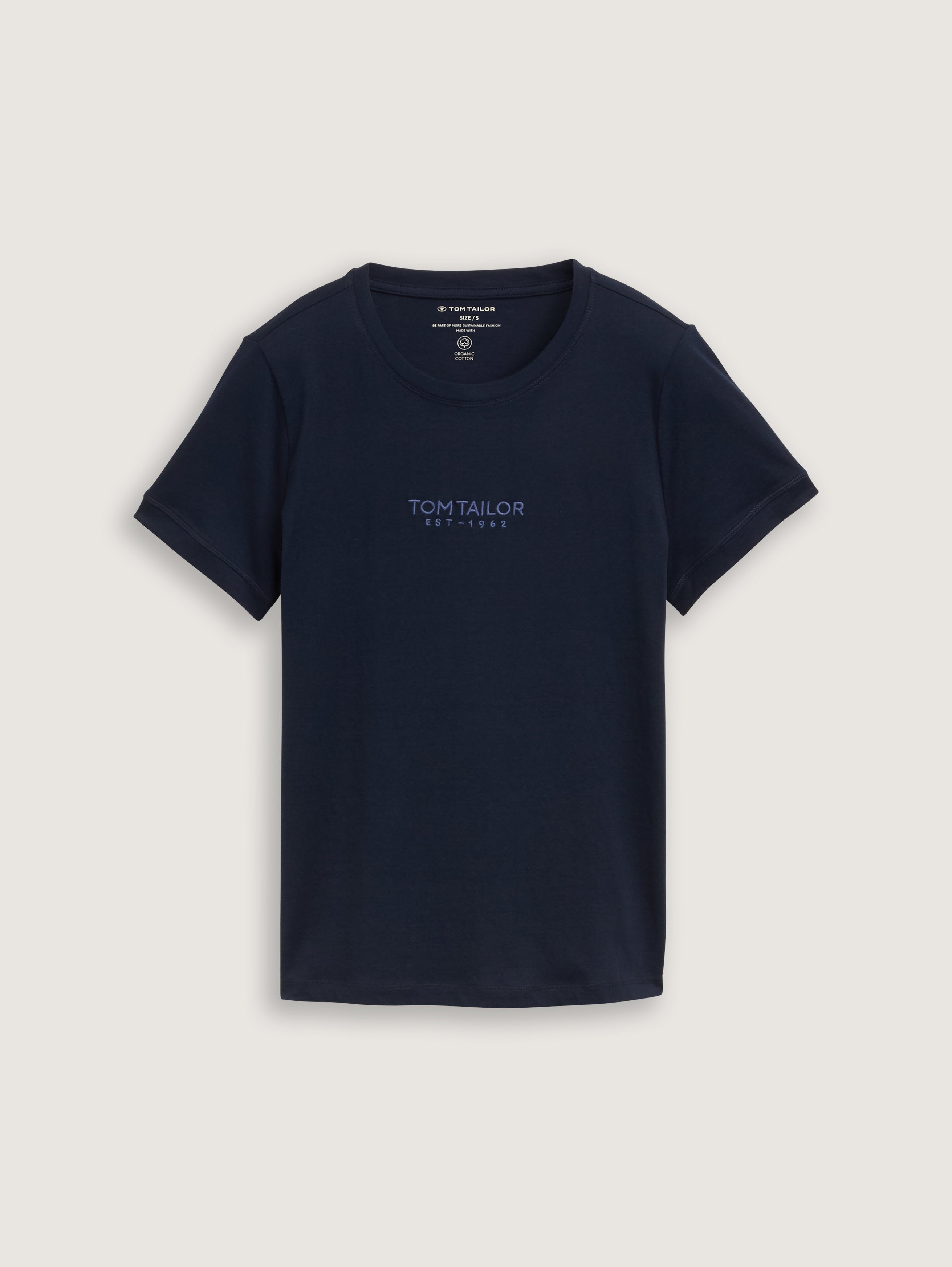 Tom Tailor_T-Shirt with Logo Embroidery_1045543_10668_06