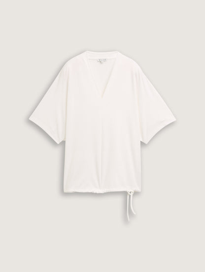 Tom Tailor_T-Shirt with a V-Neckline_1045553_10315_06