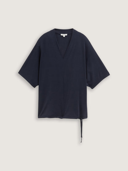 Tom Tailor_T-Shirt with a V-Neckline_1045553_10668_06