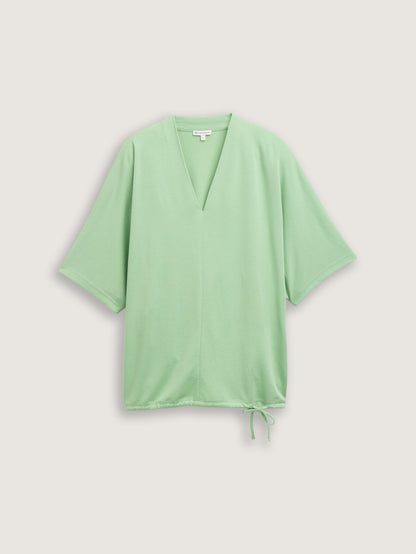 Tom Tailor_T-Shirt with a V-Neckline_1045553_37116_06
