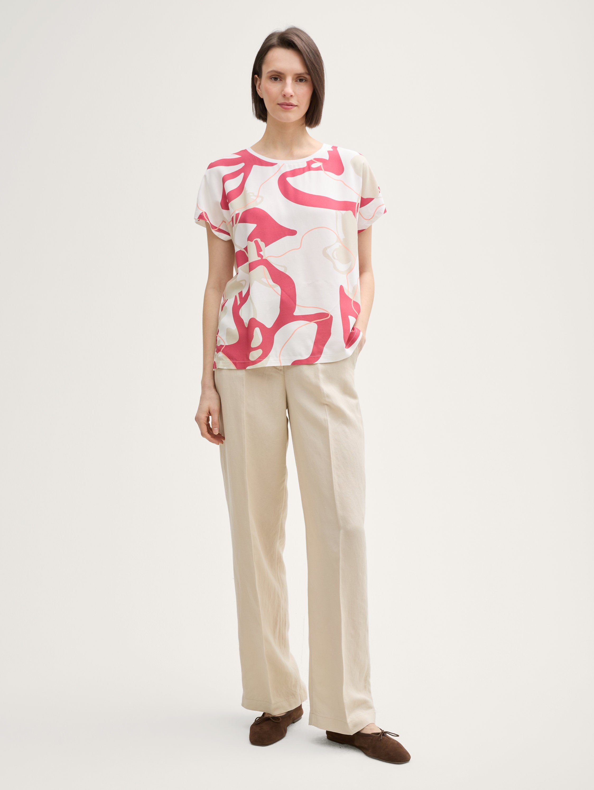 Tom Tailor_T-Shirt in a Mix of Materials_1045569_10315_02