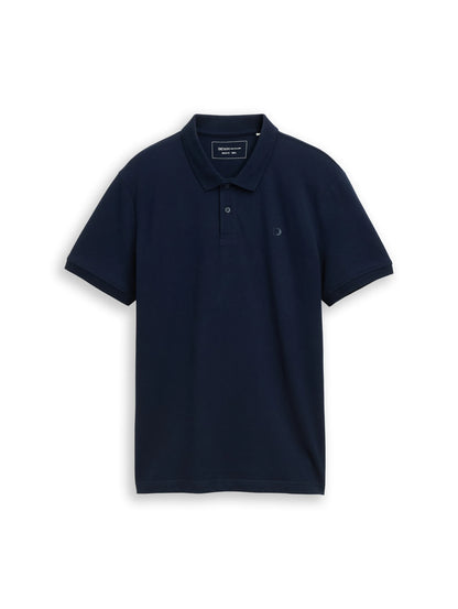 Denim Tom Tailor Imperial Blue Men Cotton PiquŽ Polo Shirt SKU: 1045587_29380 Image 06