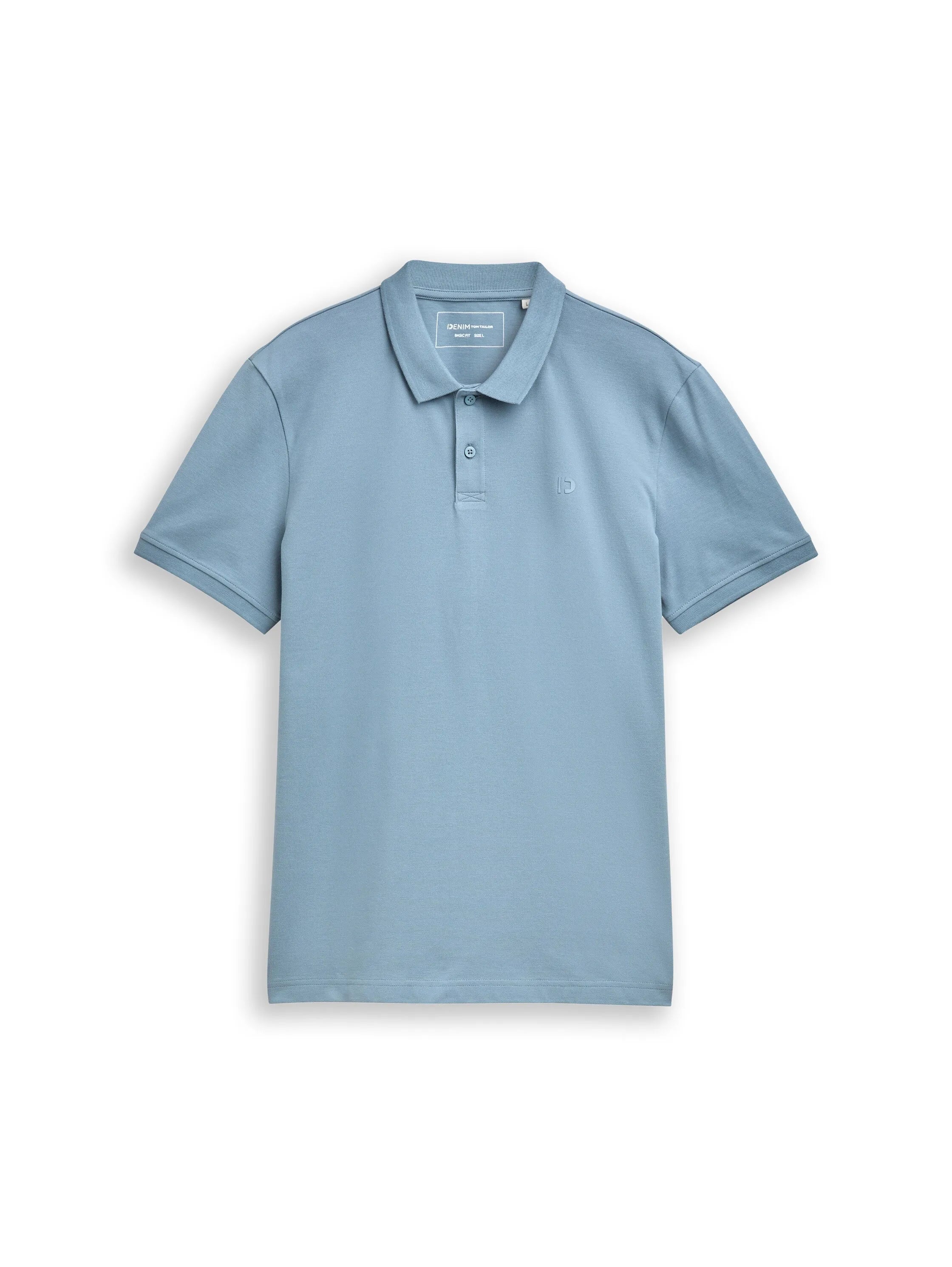 Denim Tom Tailor Citadel Blue Men Cotton PiquŽ Polo Shirt SKU: 1045587_30118 Image 06