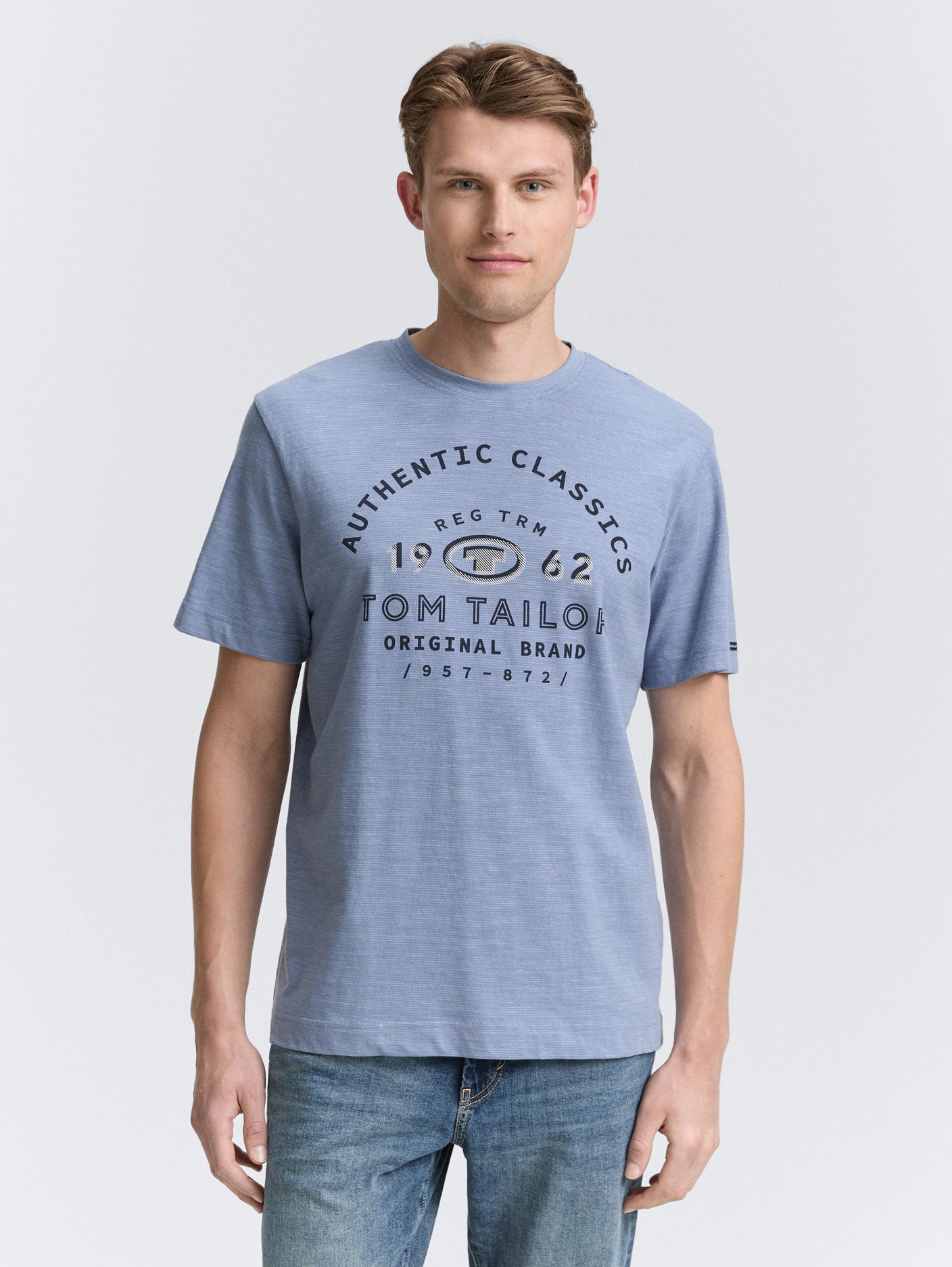 Tom Tailor_T-Shirt with Logo Print_1045625_37679_01