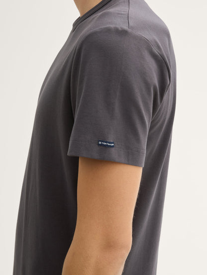 Tom Tailor_Slim Fit T-Shirt with Stretch_1045626_10899_04