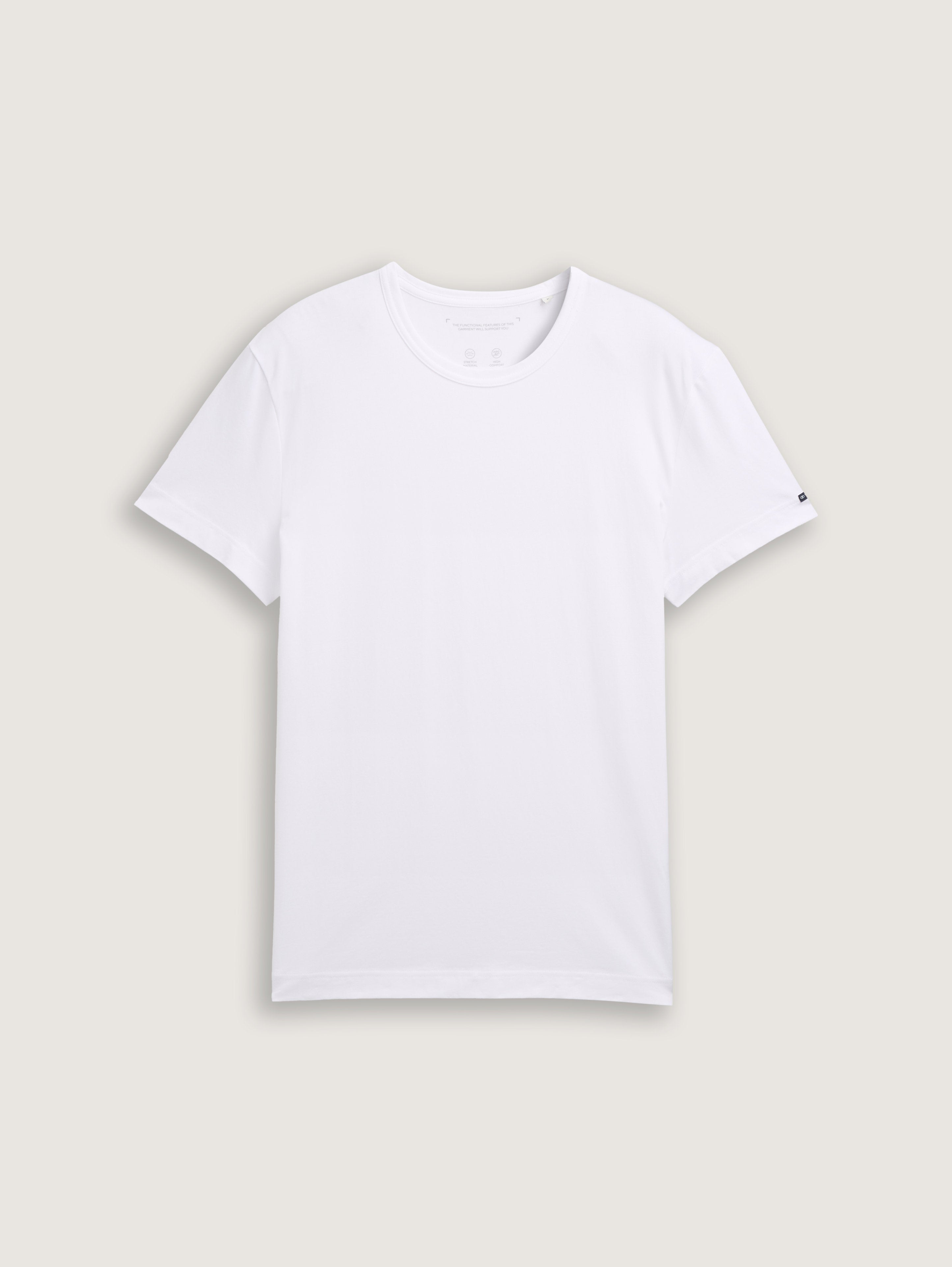 Tom Tailor_Slim Fit T-Shirt with Stretch_1045626_20000_06