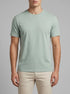 Tom Tailor Grey Mint Men Basic Cotton T-Shirt SKU: 1045627_27475 Image 00