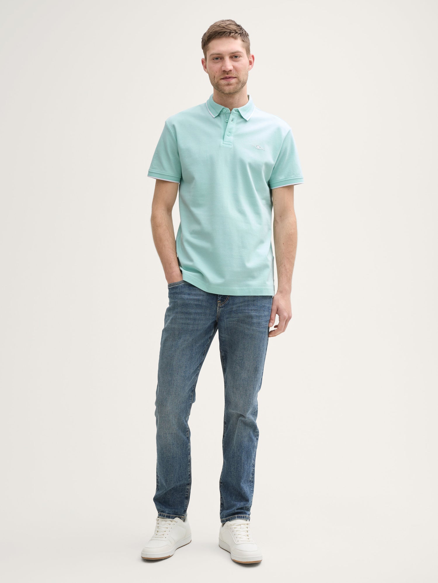 Tom Tailor_PiquŽ Polo Shirt with Stretch_1045629_37457_02