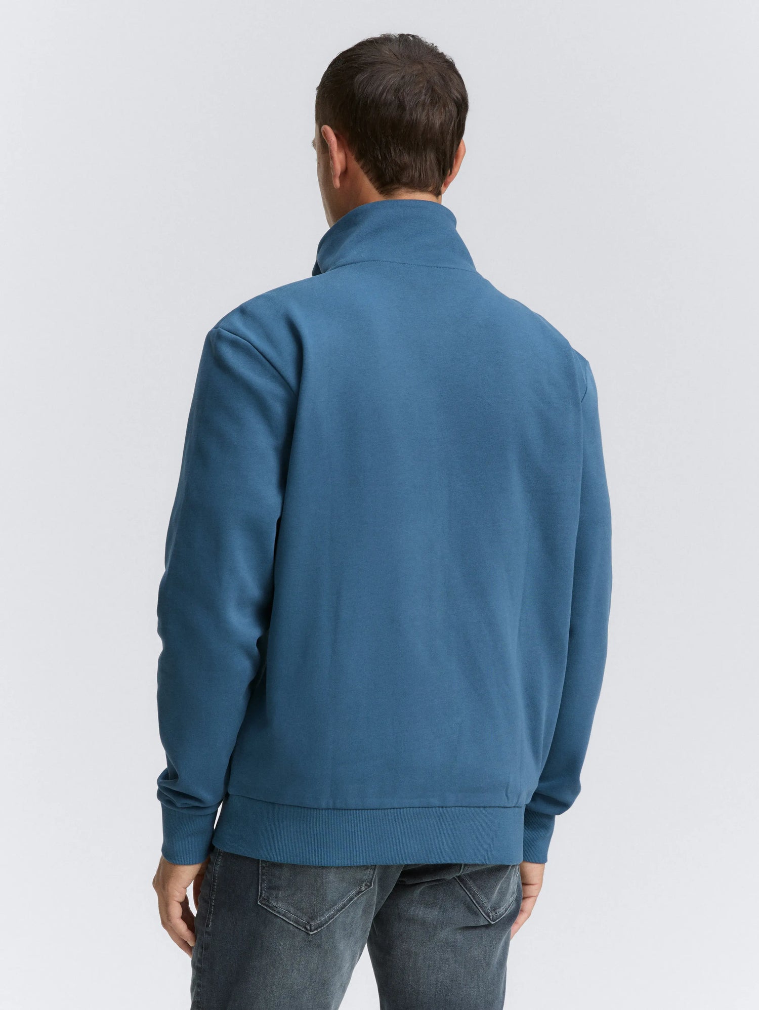 Tom Tailor_0_Sweat Jacket with Stand-Up Collar_1045645_38224_04