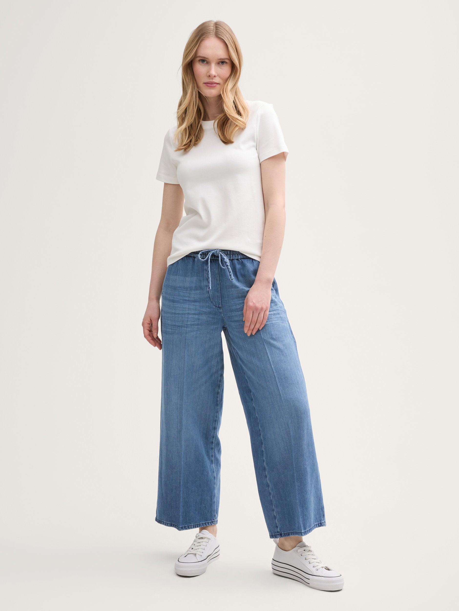Tom Tailor_High Waist Culotte Jeans_1045733_10112_01