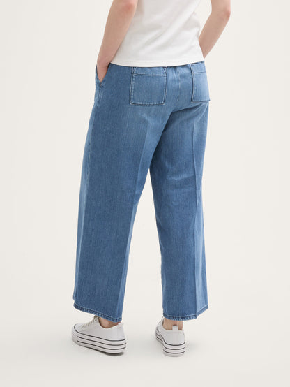 Tom Tailor_High Waist Culotte Jeans_1045733_10112_02