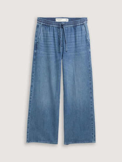 Tom Tailor_High Waist Culotte Jeans_1045733_10112_06