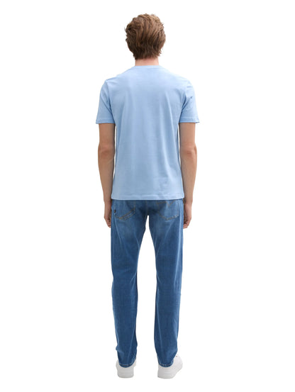 Tom Tailor Used Mid Stone Blue Denim Men Ttpiers Slim Jeans SKU: 1045757_10119 Image 02