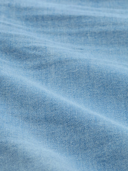 Denim Tom Tailor Light Stone Bright Blue Denim Men Ttaedan Straight Jeans SKU: 1045758_10151 Image 05
