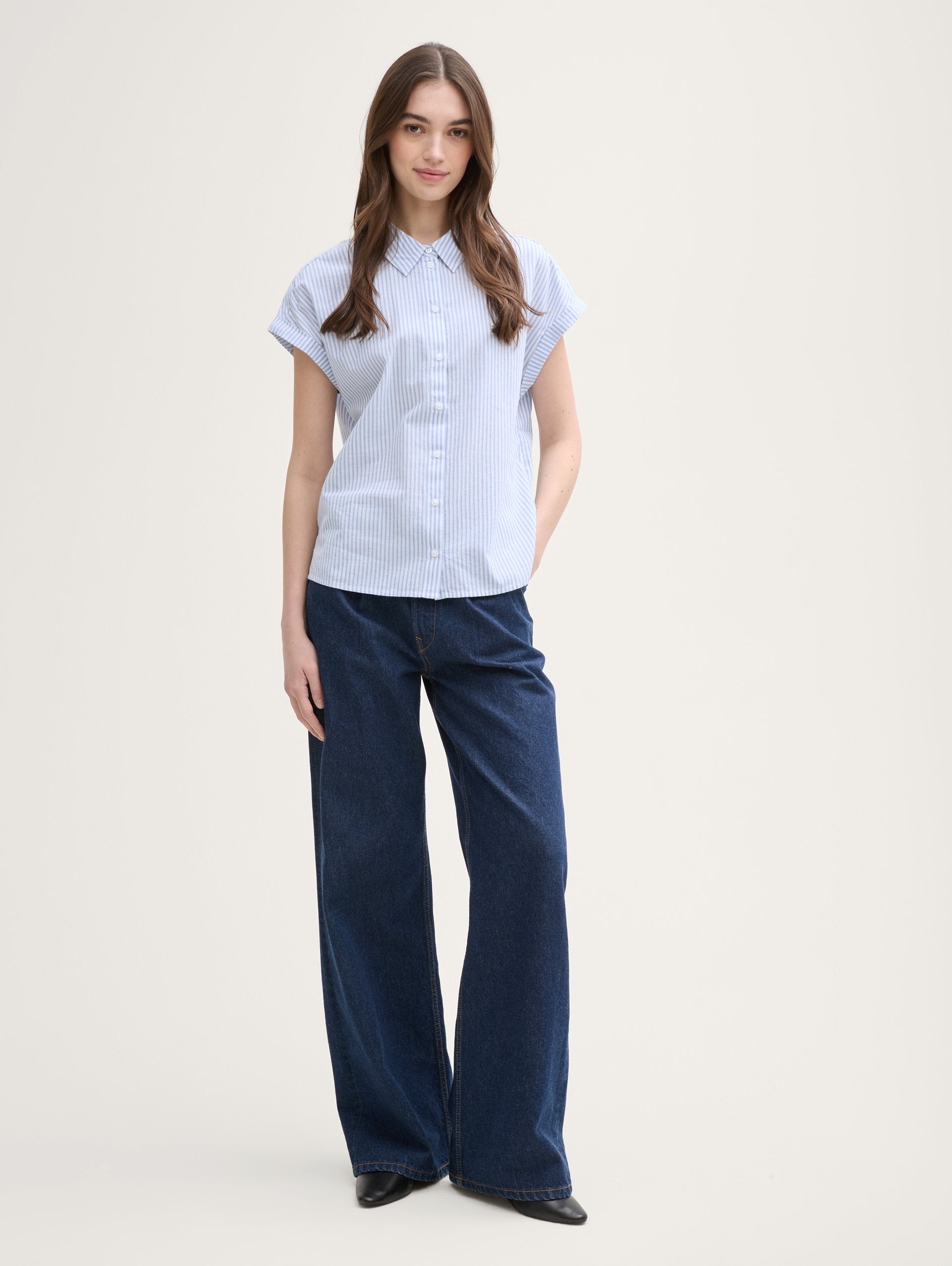 Tom Tailor_Loose Fit Blouse with Striped Pattern_1045764_37254_02