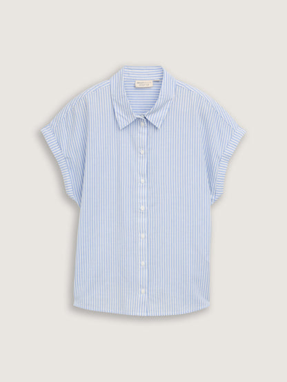 Tom Tailor_Loose Fit Blouse with Striped Pattern_1045764_37254_06