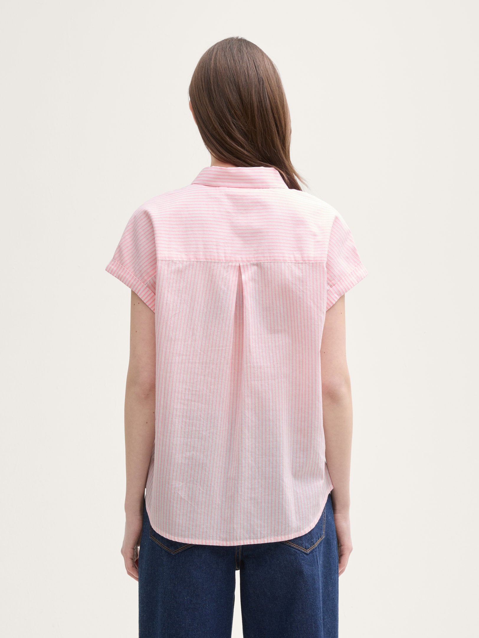 Tom Tailor_Loose Fit Blouse with Striped Pattern_1045764_37711_03
