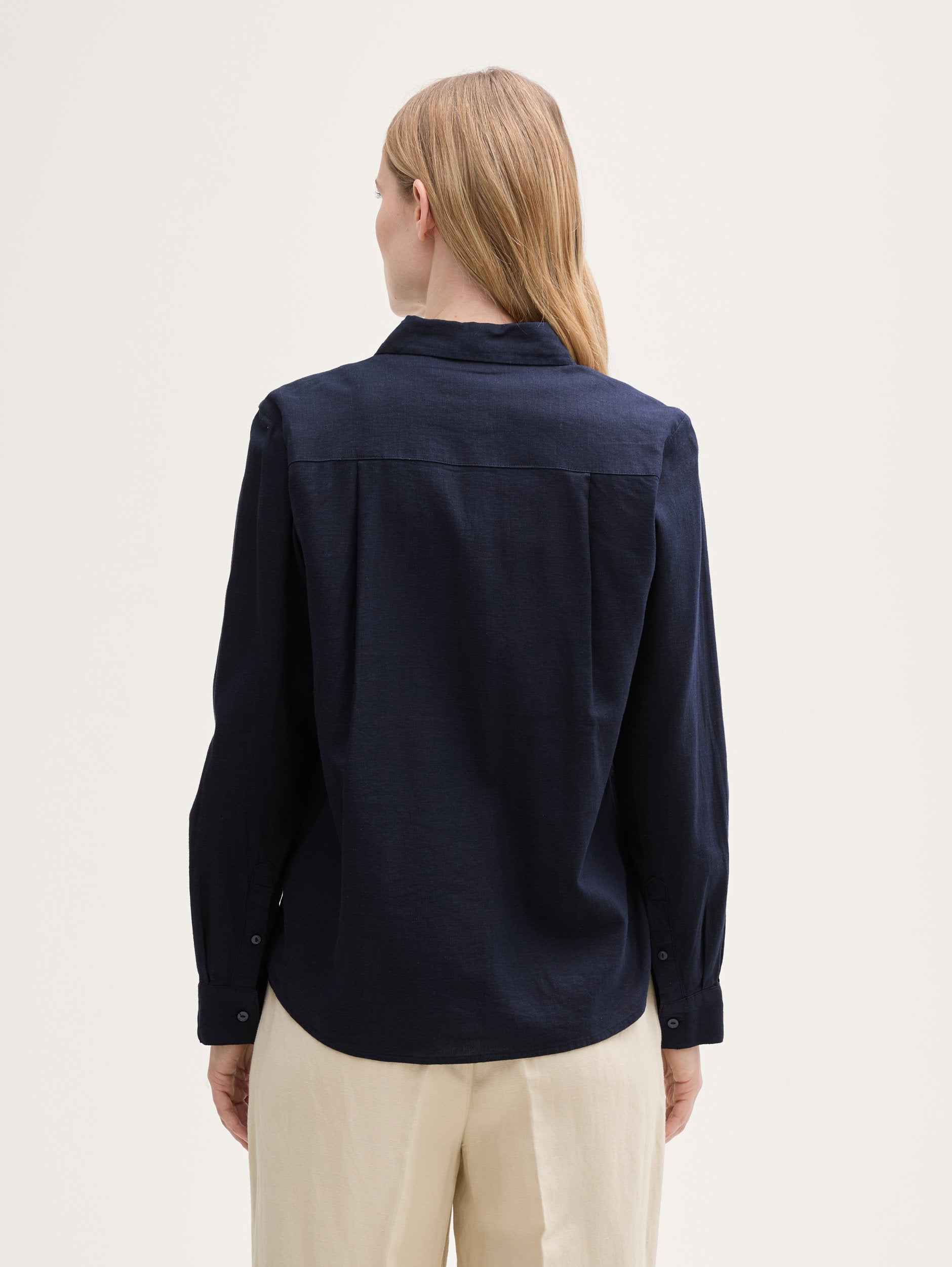 Tom Tailor_Shirt Blouse with Linen Content_1045770_10668_03